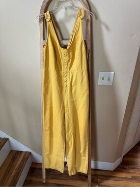 Urban Outfitters Mustard Yellow Top with Label Detail